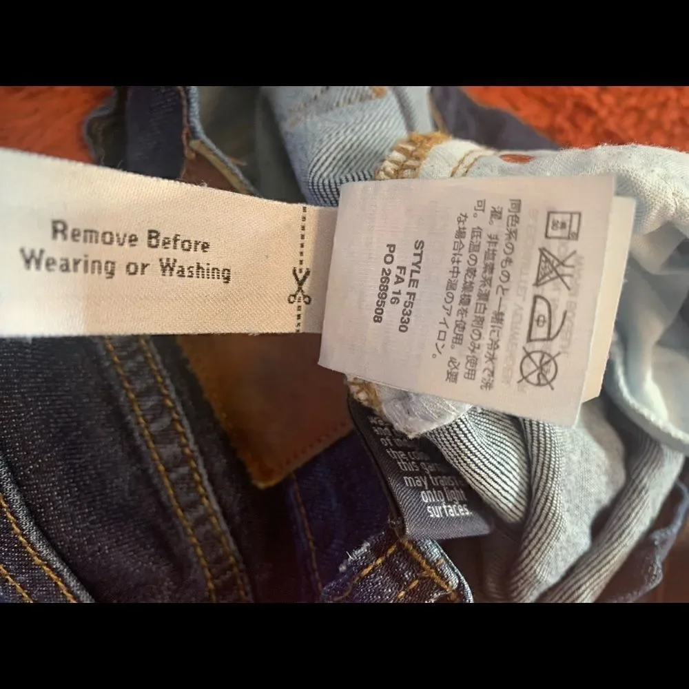 J Crew toothpick jeans size 24‎
